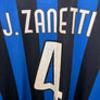 INTER MILAN ZANETTI 2009-2010 ORIGINAL JERSEY Size L