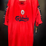 LIVERPOOL 1997-1998 ORIGINAL TRAINING JERSEY Size XL