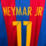 BARCELONA NEYMAR JR 2016-2017 ORIGINAL JERSEY Size L
