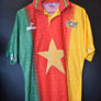 CAMEROON 1994-1995 ORIGINAL JERSEY Size L (VERY GOOD)