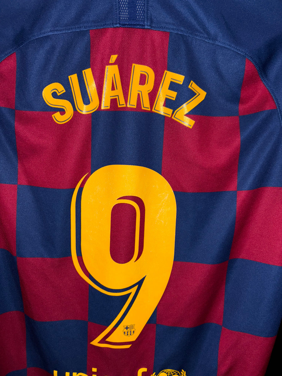 BARCELONA SUAREZ 2019-2020 ORIGINAL JERSEY Size M