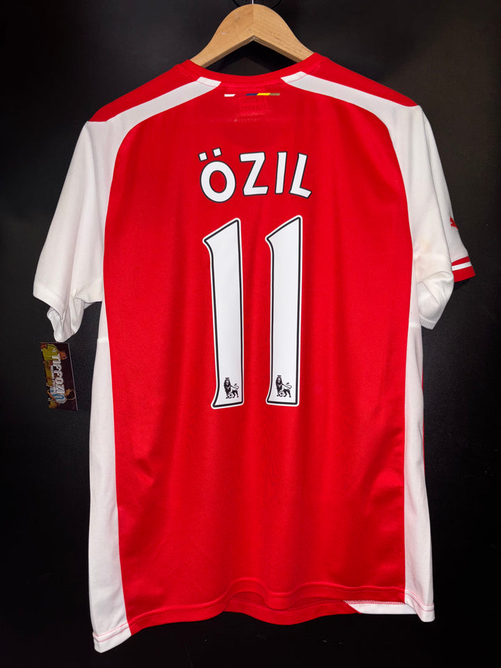 ARSENAL OZIL 2014-2015 ORIGINAL JERSEY Size M