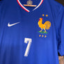FRANCE DEMBELE 2024-2025 ORIGINAL  JERSEY Size L