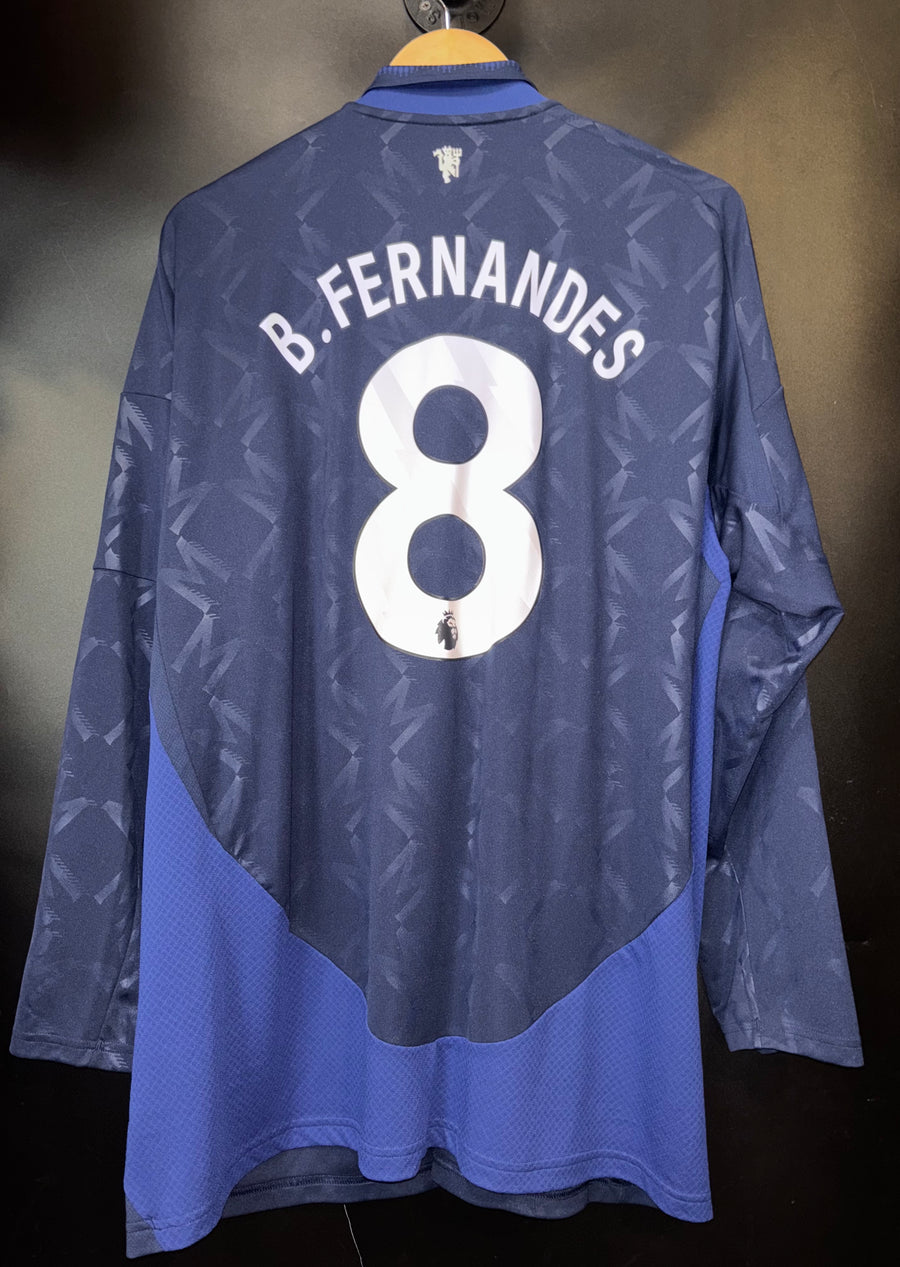 MANCHESTER UNITED FERNANDES 2024-2025 ORIGINAL JERSEY Size 2XL