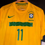BRAZIL NEYMAR JR 2011-2012 ORIGINAL JERSEY SIZE L