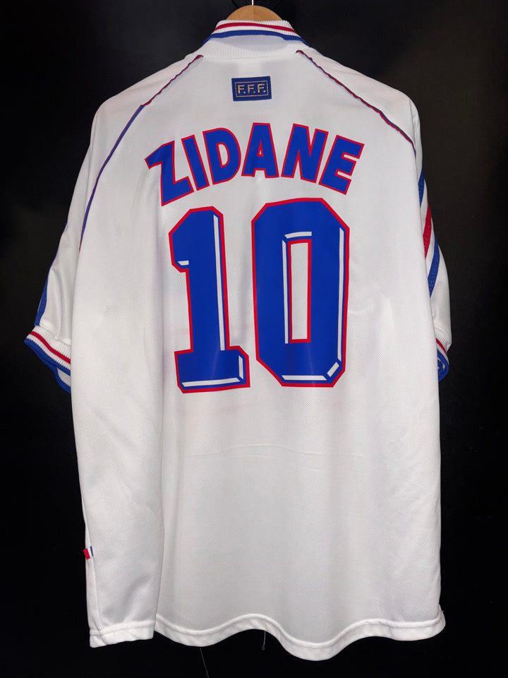 FRANCE ZIDANE 1998-1999 ORIGINAL AWAY JERSEY Size XL