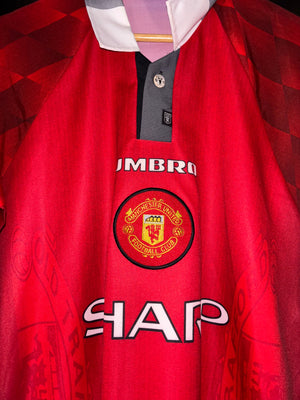 MANCHESTER UNITED CANTONA 1996-1997 ORIGINAL JERSEY Size L