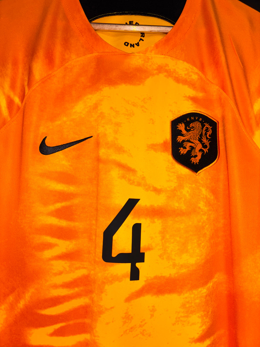 NETHERLANDS VAN DIJK 2022-2023 ORIGINAL JERSEY Size L