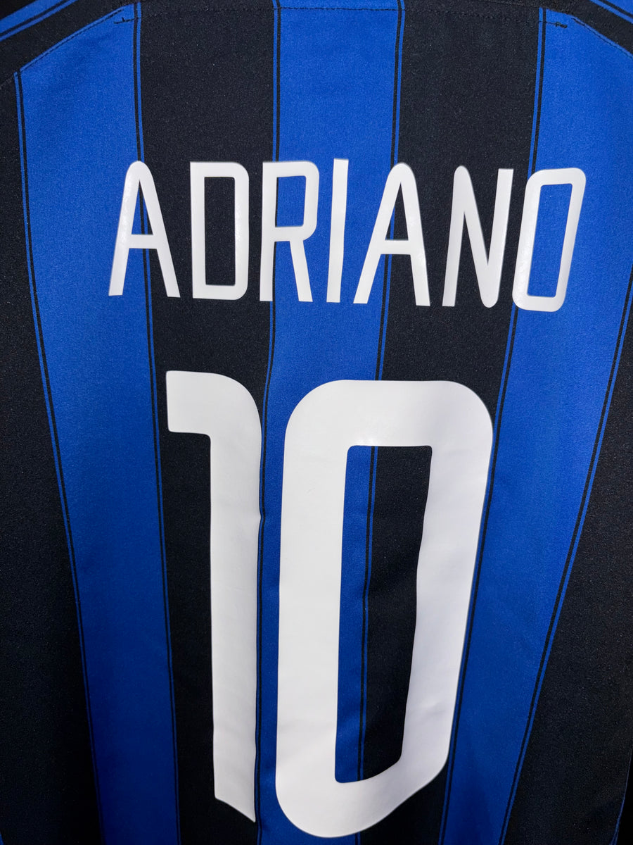INTER MILAN ADRIANO 2003-2004 ORIGINAL JERSEY Size L