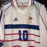 FRANCE ZIDANE 1998-1999 ORIGINAL JERSEY Size XL