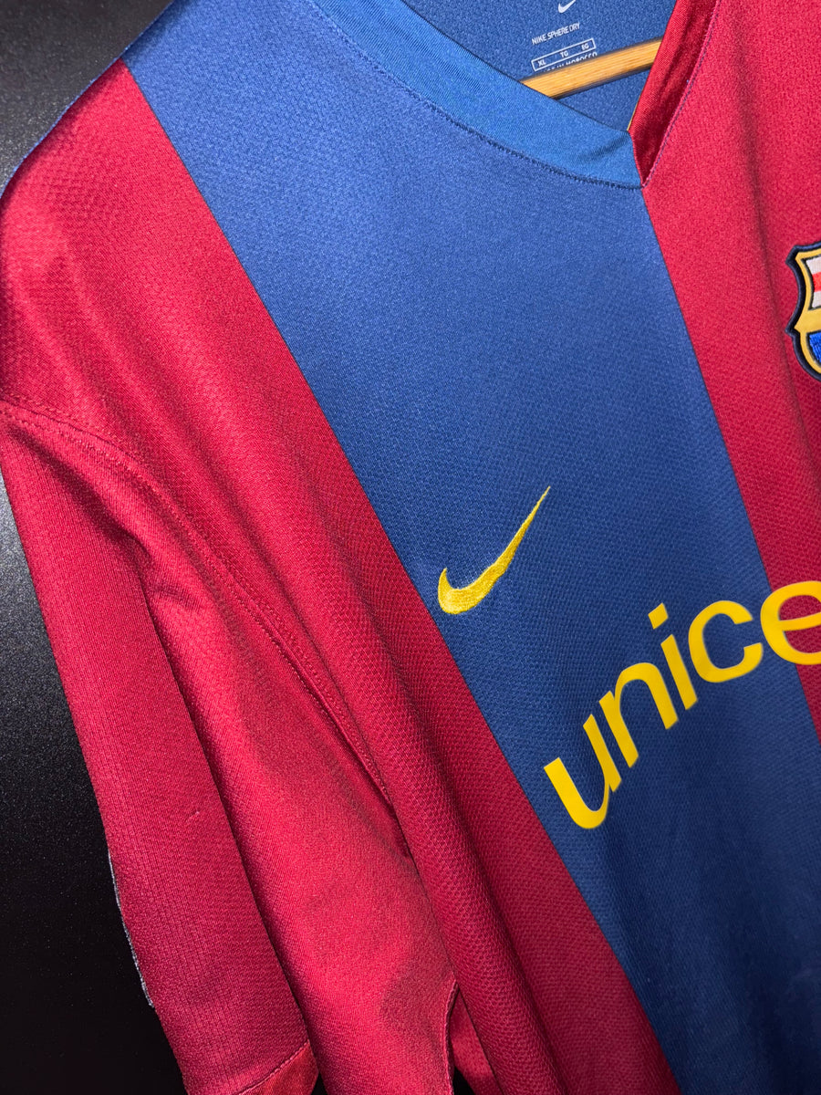 BARCELONA RONALDINHO 2006-2007 ORIGINAL JERSEY Size XL