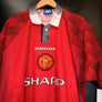MANCHESTER UNITED BECKHAM 1996-1997 ORIGINAL JERSEY Size XL