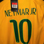 BRAZIL NEYMAR JR 2014-2015 ORIGINAL JERSEY SIZE L