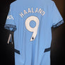 MANCHESTER CITY HAALAND 2024-2025 ORIGINAL PLAYER JERSEY Size S