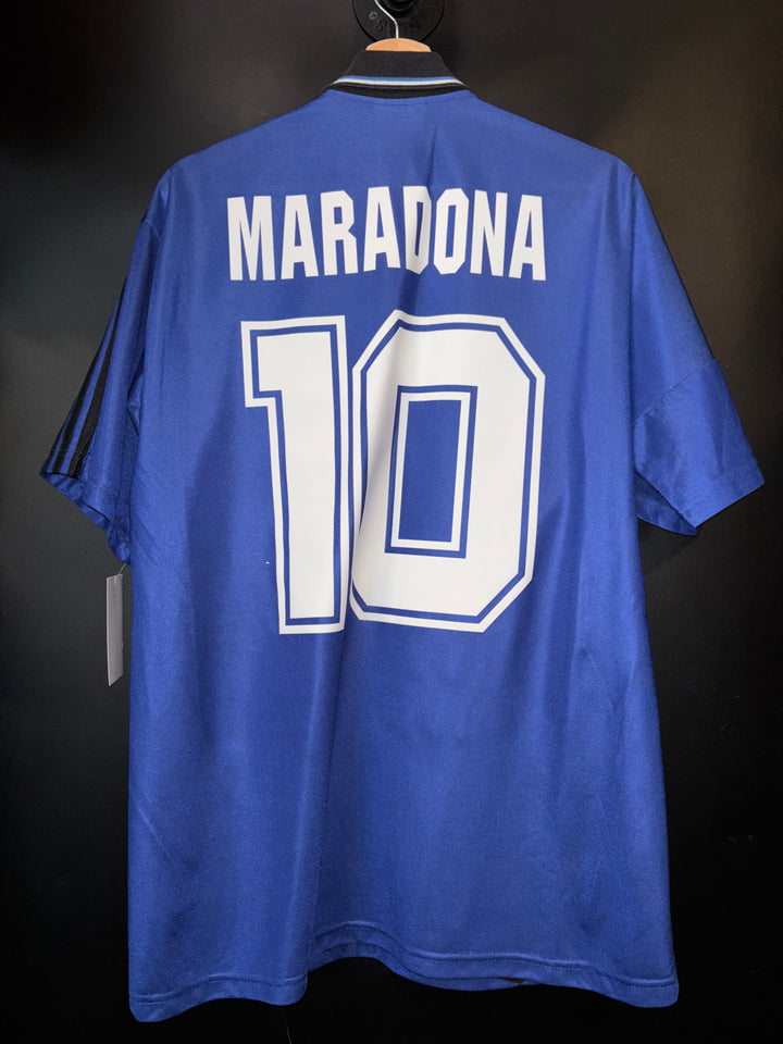 ARGENTINA MARADONA 1994-1995 ORIGINAL AWAY JERSEY Size L