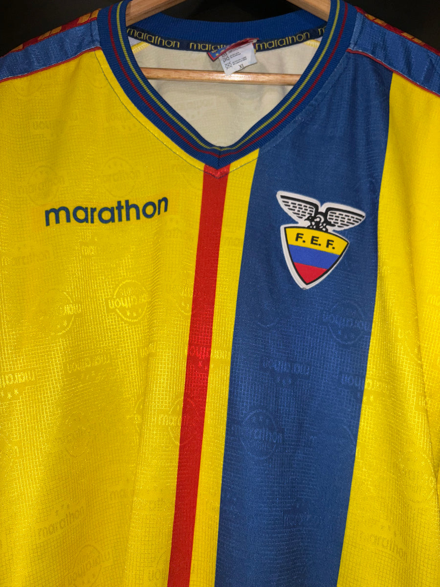 ECUADOR 1997-1998 ORIGINAL JERSEY SIZE XL