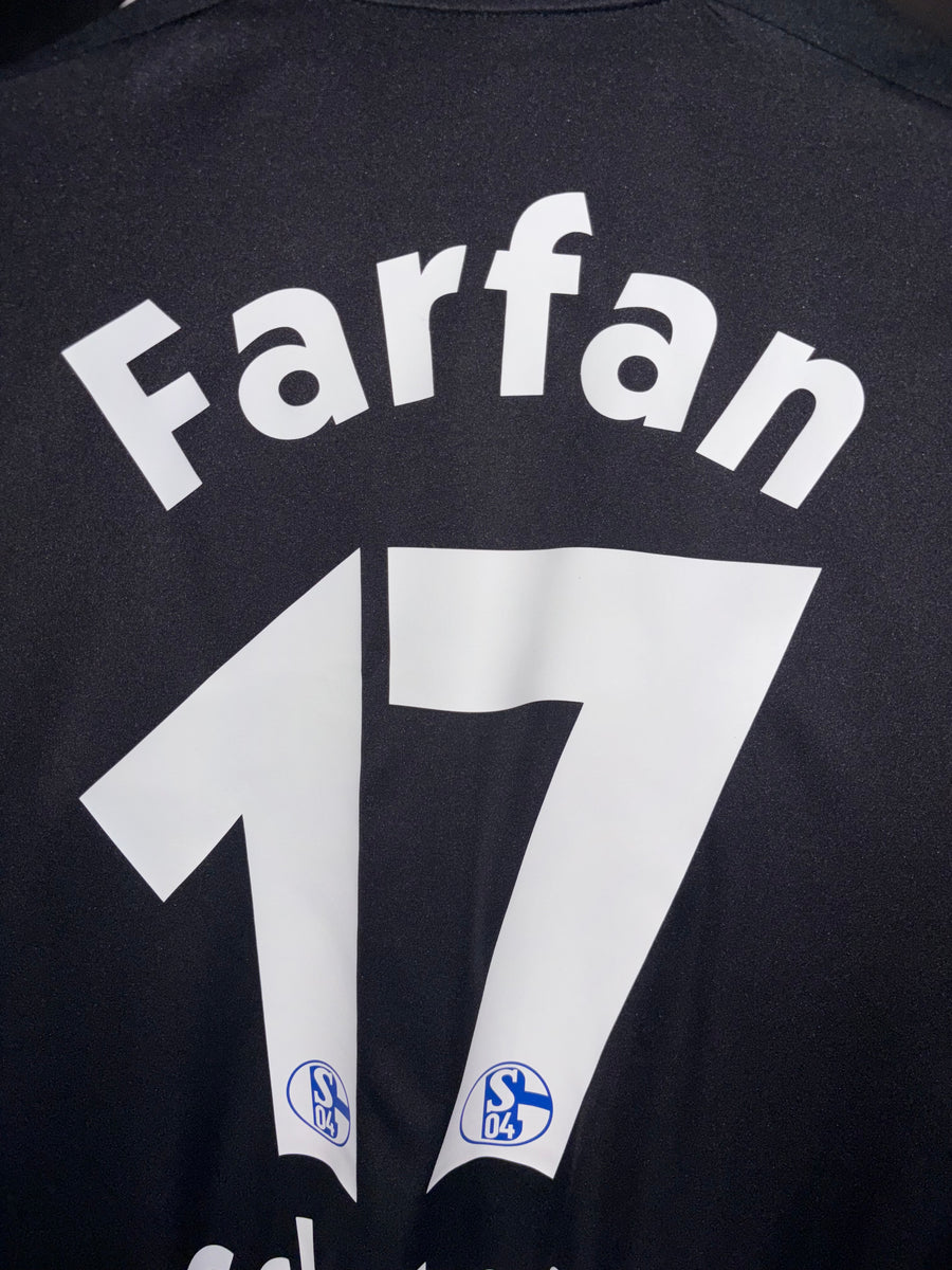 SCHALKE 04 FARFAN 2009-2010 ORIGINAL JERSEY SIZE L