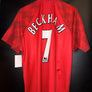 MANCHESTER UNITED BECKHAM 1997-1998 ORIGINAL JERSEY Size L