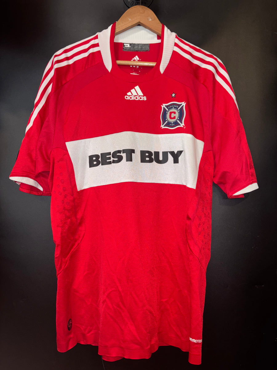 CHICAGO FIRE BLANCO 2008-2009 ORIGINAL PLAYER JERSEY Size L