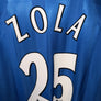 CHELSEA ZOLA 1998-1999 ORIGINAL JERSEY SIZE 2XL