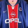 PSG PARIS SAINT GERMAIN OKOCHA 1998-1999 ORIGINAL JERSEY SIZE 2XL