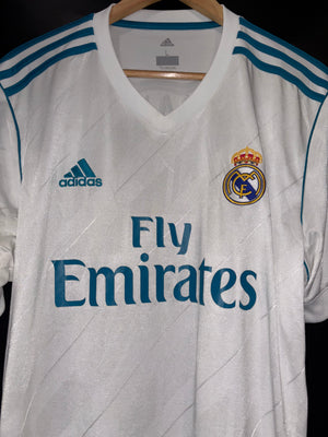 REAL MADRID RONALDO 2017-2018 ORIGINAL JERSEY SIZE L
