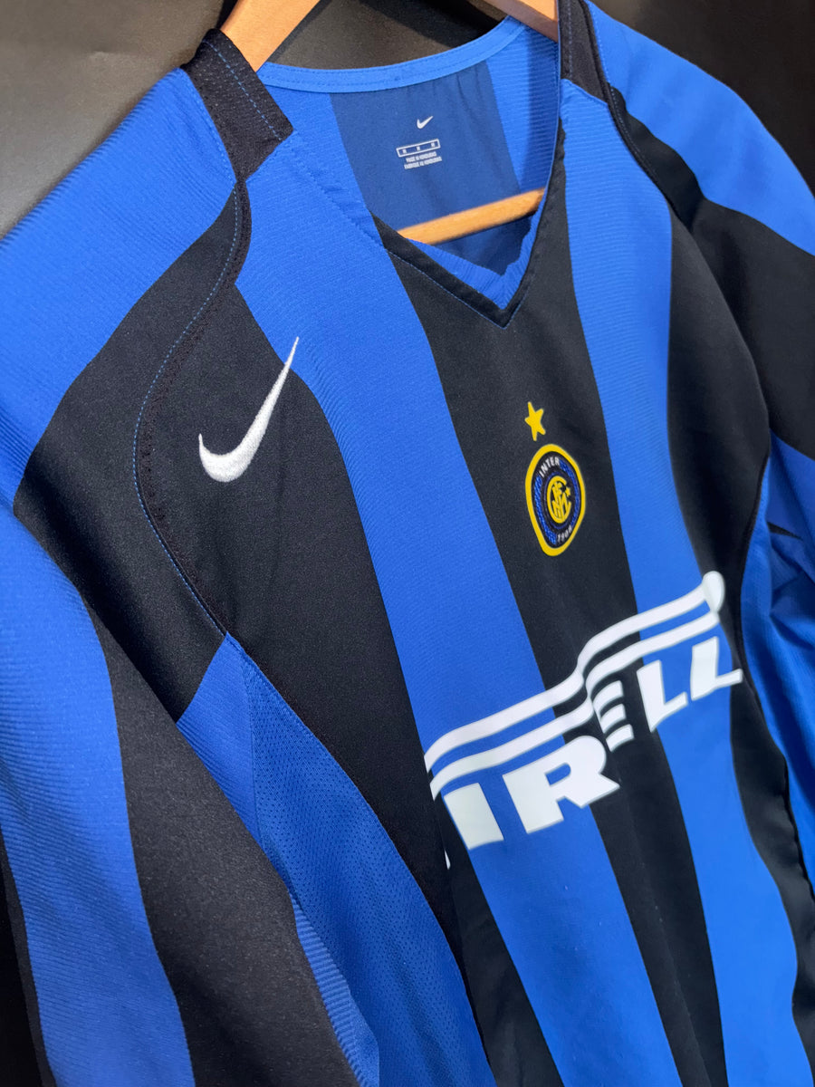 INTER MILAN ADRIANO 2004-2005 ORIGINAL JERSEY Size M