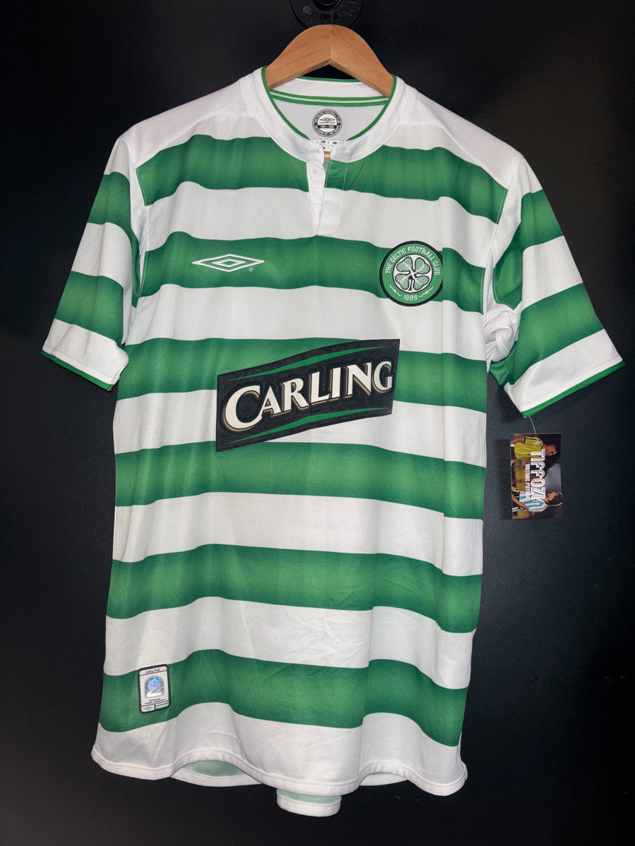 CELTIC LARSSON 2003-2004 ORIGINAL JERSEY SIZE M