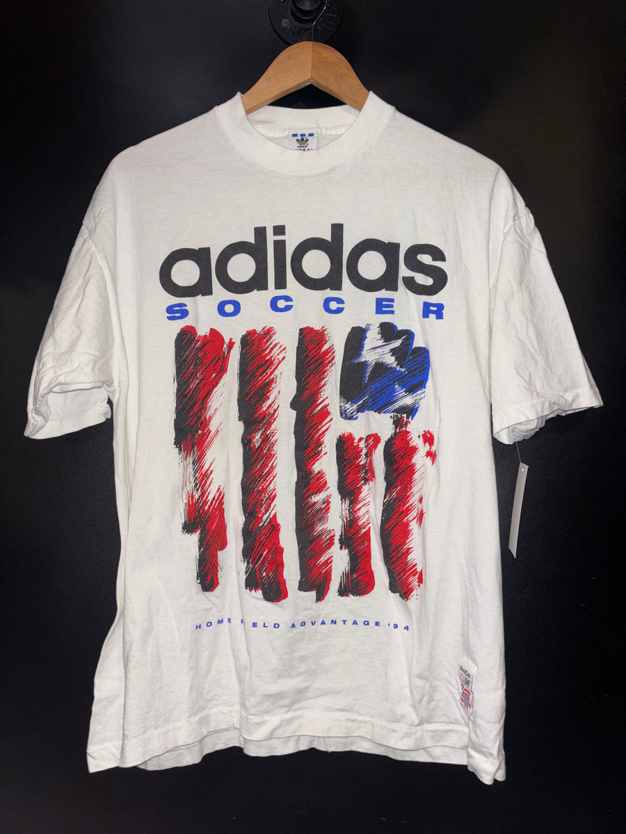 USA SOCCER USMNT ADIDAS 1994-1995 ORIGINAL T SHIRT Size M