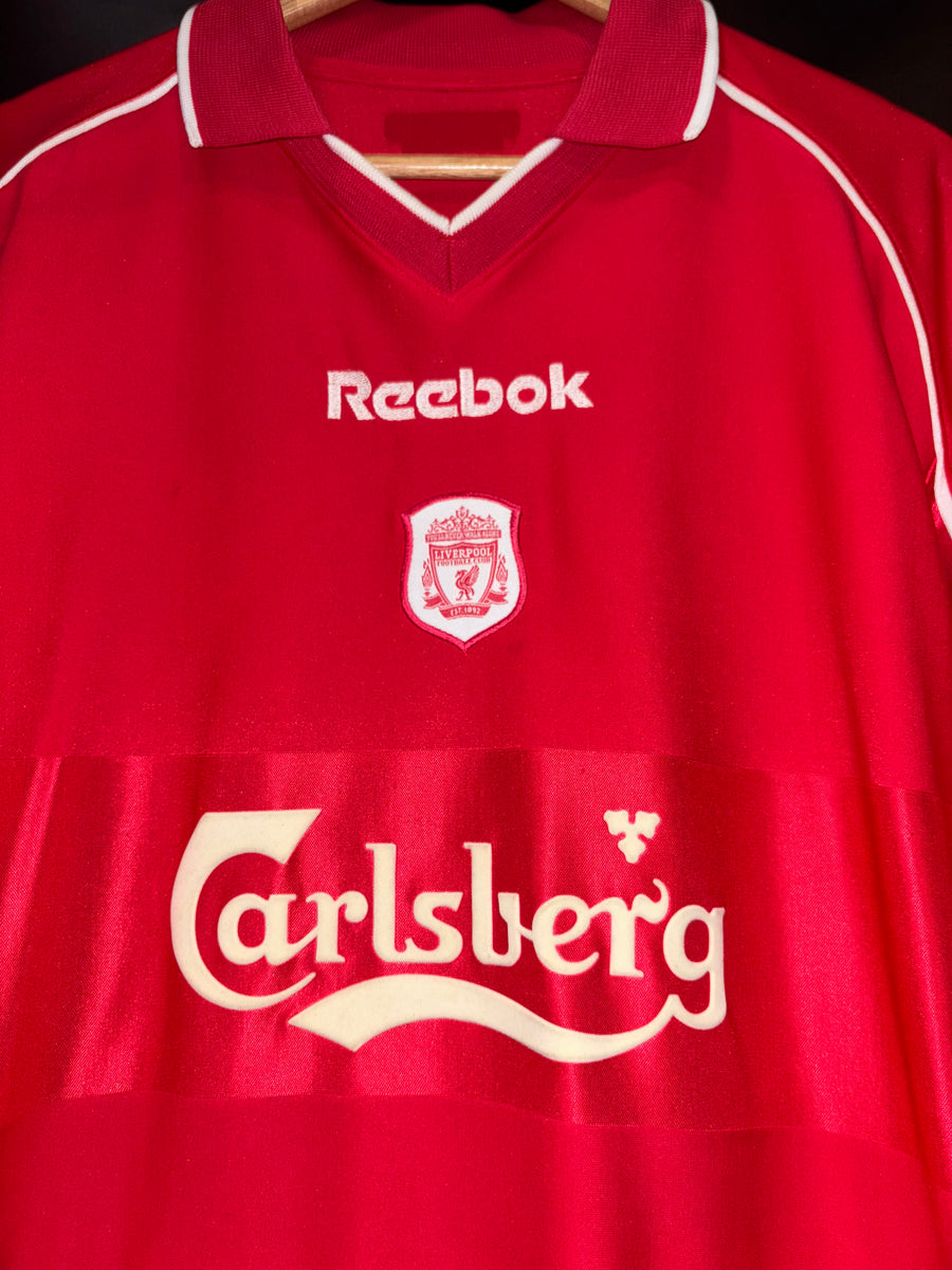 LIVERPOOL FOWLER 2001-2002 ORIGINAL JERSEY Size L