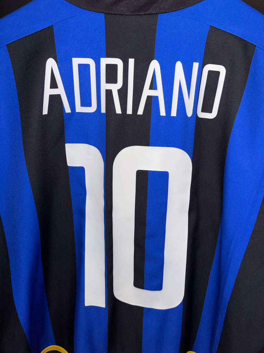 INTER MILAN ADRIANO 2002-2003 ORIGINAL JERSEY Size L