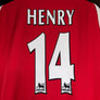 ARSENAL HENRY 2002-2003 ORIGINAL JERSEY Size L