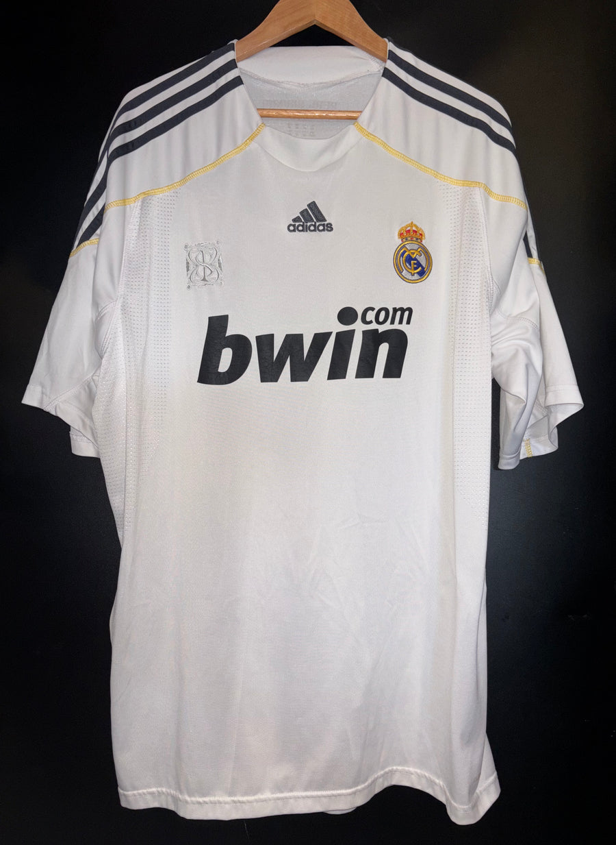 REAL MADRID RONALDO 2009-2010 ORIGINAL JERSEY Size 2XL