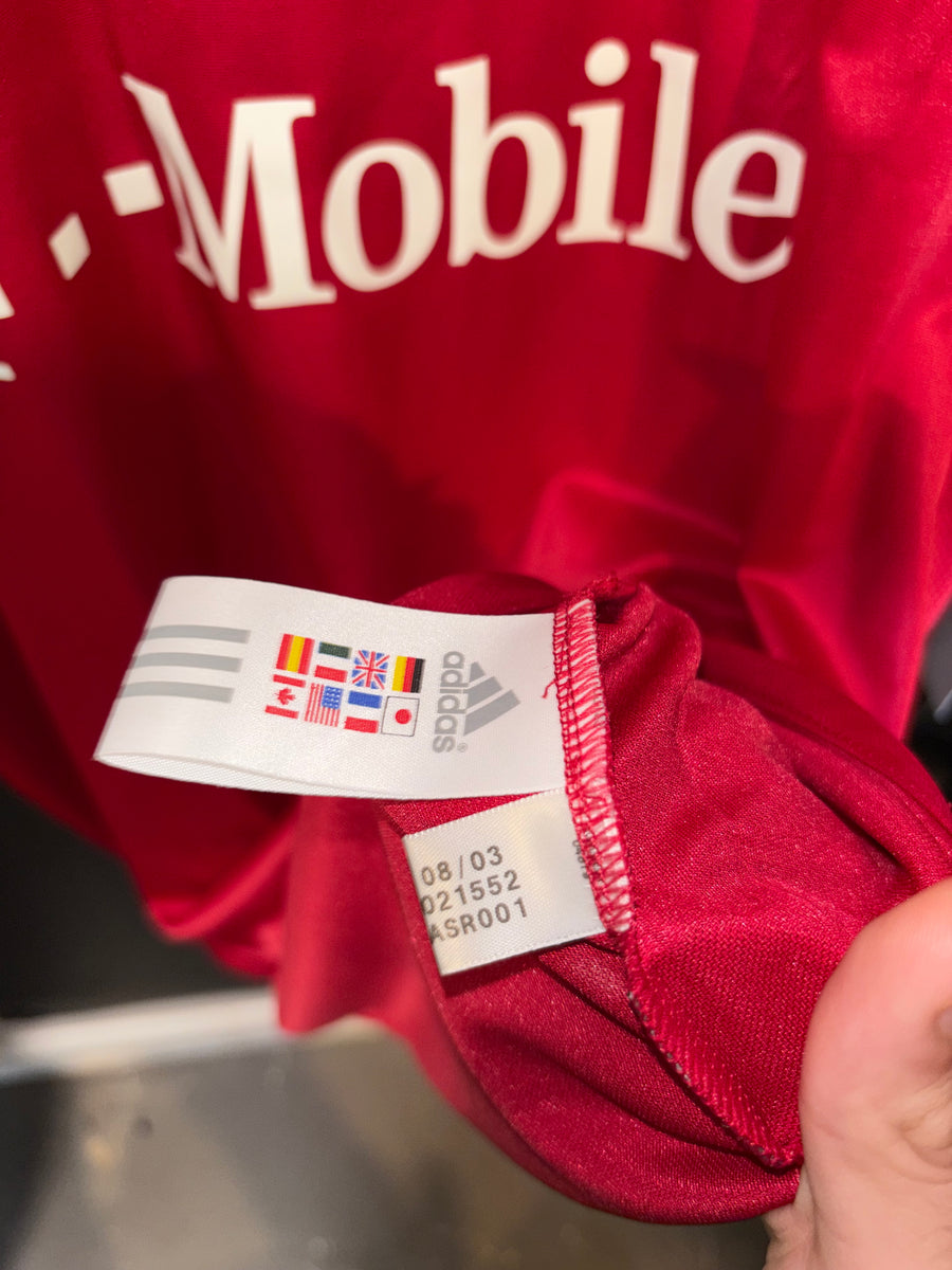 BAYERN MUNICH PIZARRO 2003-2004 ORIGINAL JERSEY Size XL