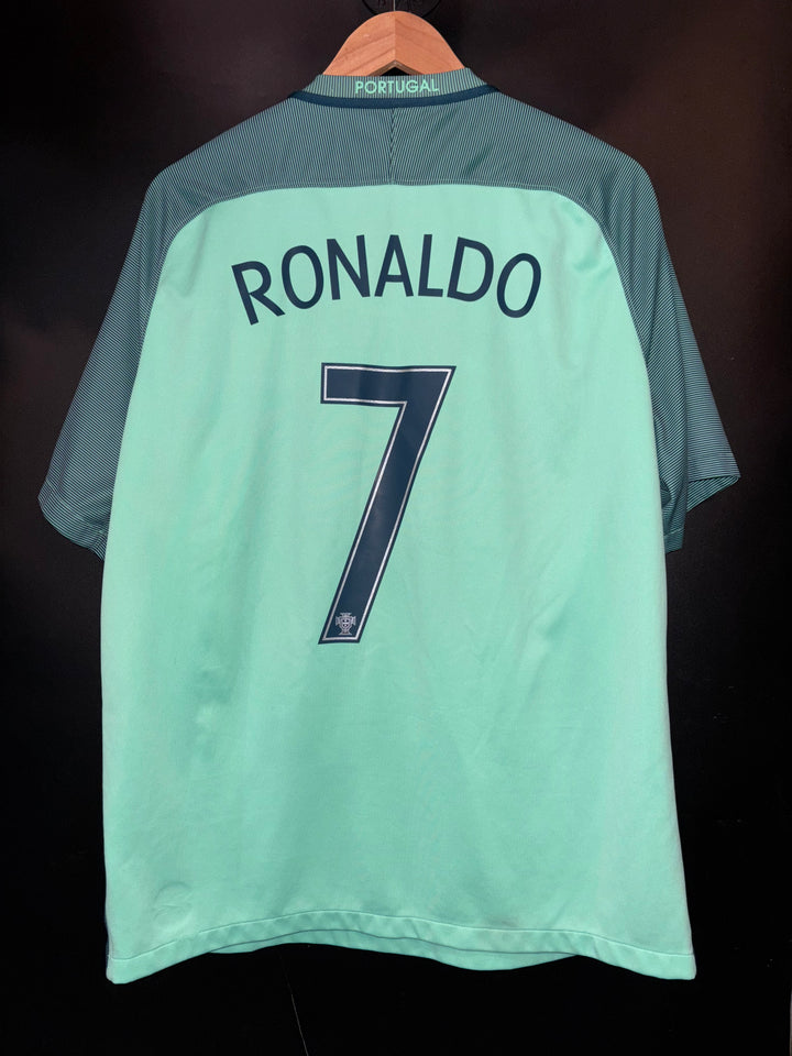 PORTUGAL RONALDO 2016-2017 ORIGINAL JERSEY SIZE XL