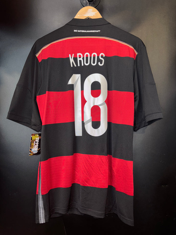 GERMANY KROOS 2014-2015 ORIGINAL AWAY JERSEY SIZE L