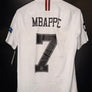 PSG PARIS SAINT GERMAIN MBAPPE 2018-2019 ORIGINAL PLAYER JERSEY SIZE M