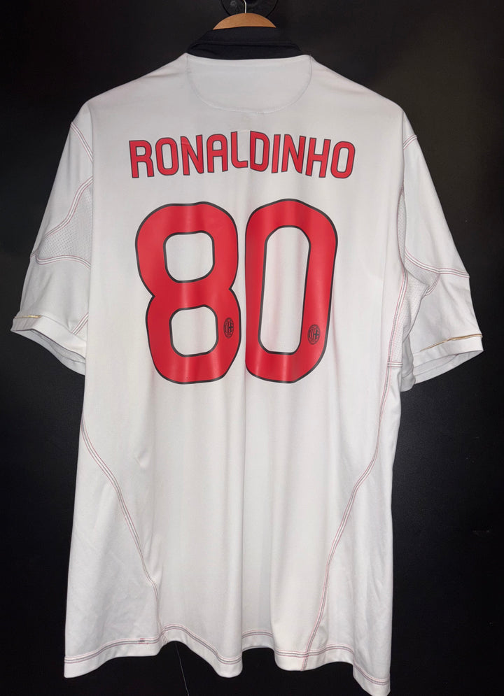 AC MILAN RONALDINHO 2010-2011 ORIGINAL JERSEY Size XL