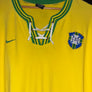 BRAZIL RETRO JERSEY ORIGINAL JERSEY SIZE 2XL