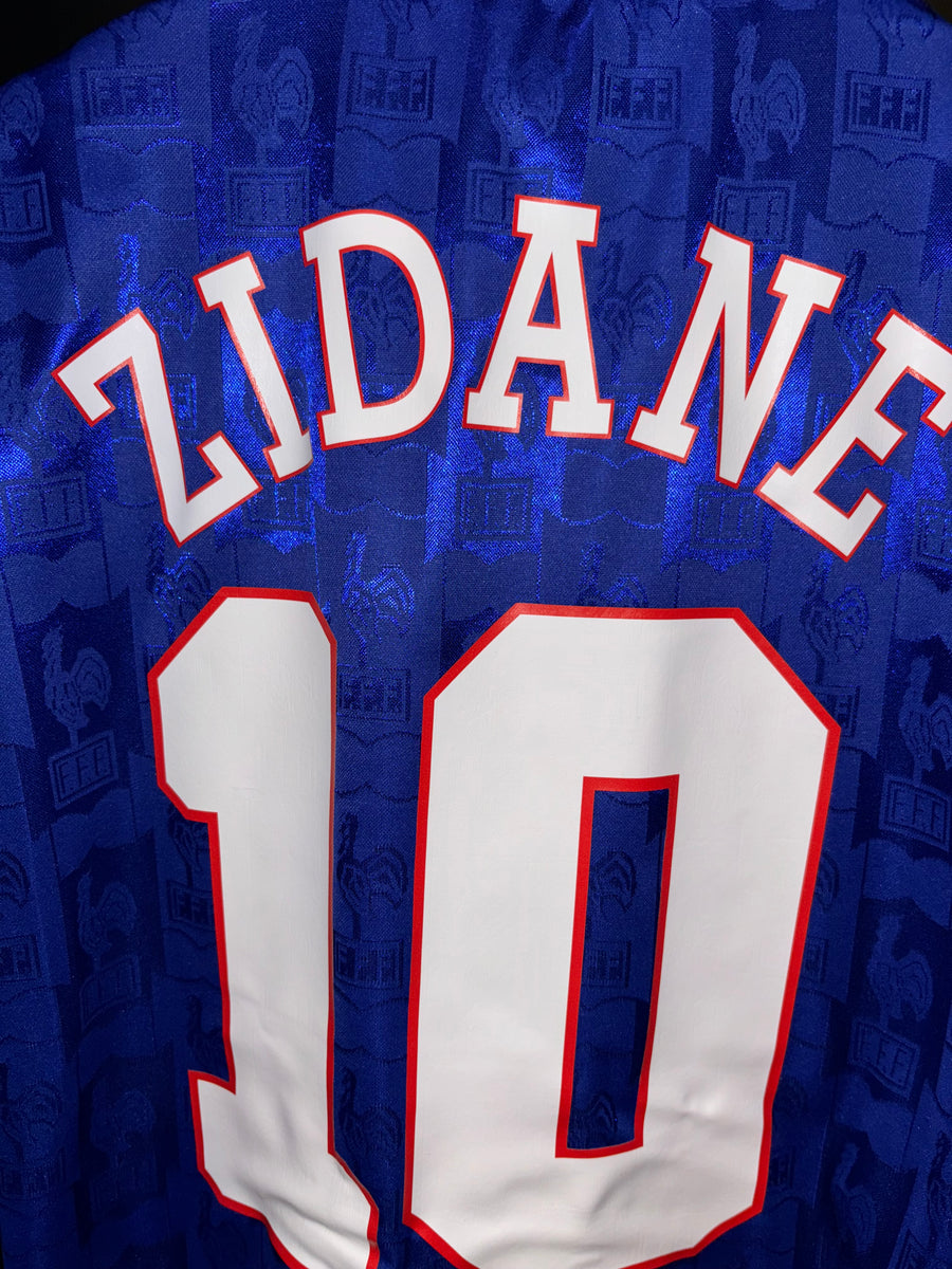 FRANCE ZIDANE 1996-1997 ORIGINAL JERSEY Size L