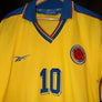 COLOMBIA VALDERRAMA 1998-1999 ORIGINAL JERSEY Size XL