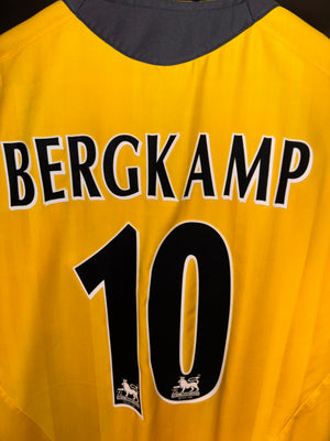ARSENAL BERGKAMP 2005-2006 ORIGINAL JERSEY Size L