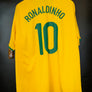 BRAZIL RONALDINHO 2007-2008 ORIGINAL JERSEY SIZE XL