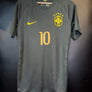 BRAZIL NEYMAR JR 2014-2015 ORIGINAL PLAYER JERSEY SIZE M
