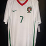 PORTUGAL RONALDO 2008-2009 ORIGINAL JERSEY Size XL