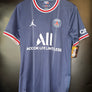 PSG PARIS SAINT GERMAIN MESSI ORIGINAL 2021-2022 JERSEY SIZE S