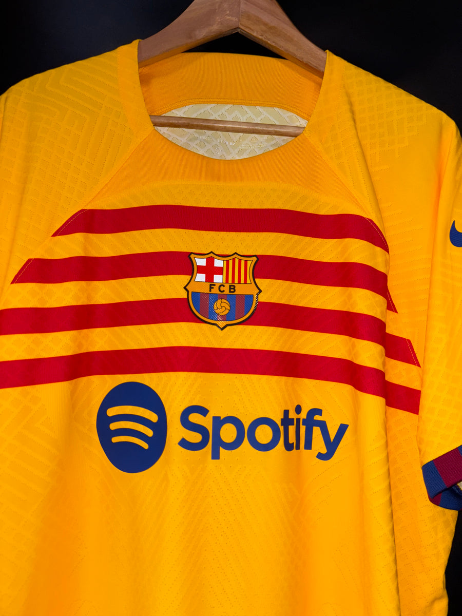 BARCELONA YAMAL 2023-2024 ORIGINAL PLAYER JERSEY Size XL