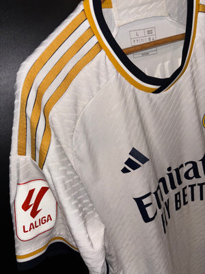 REAL MADRID BELLINGHAM 2023-2024 ORIGINAL PLAYER JERSEY Size L