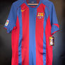 BARCELONA RONALDINHO 2004-2005 ORIGINAL JERSEY Size M