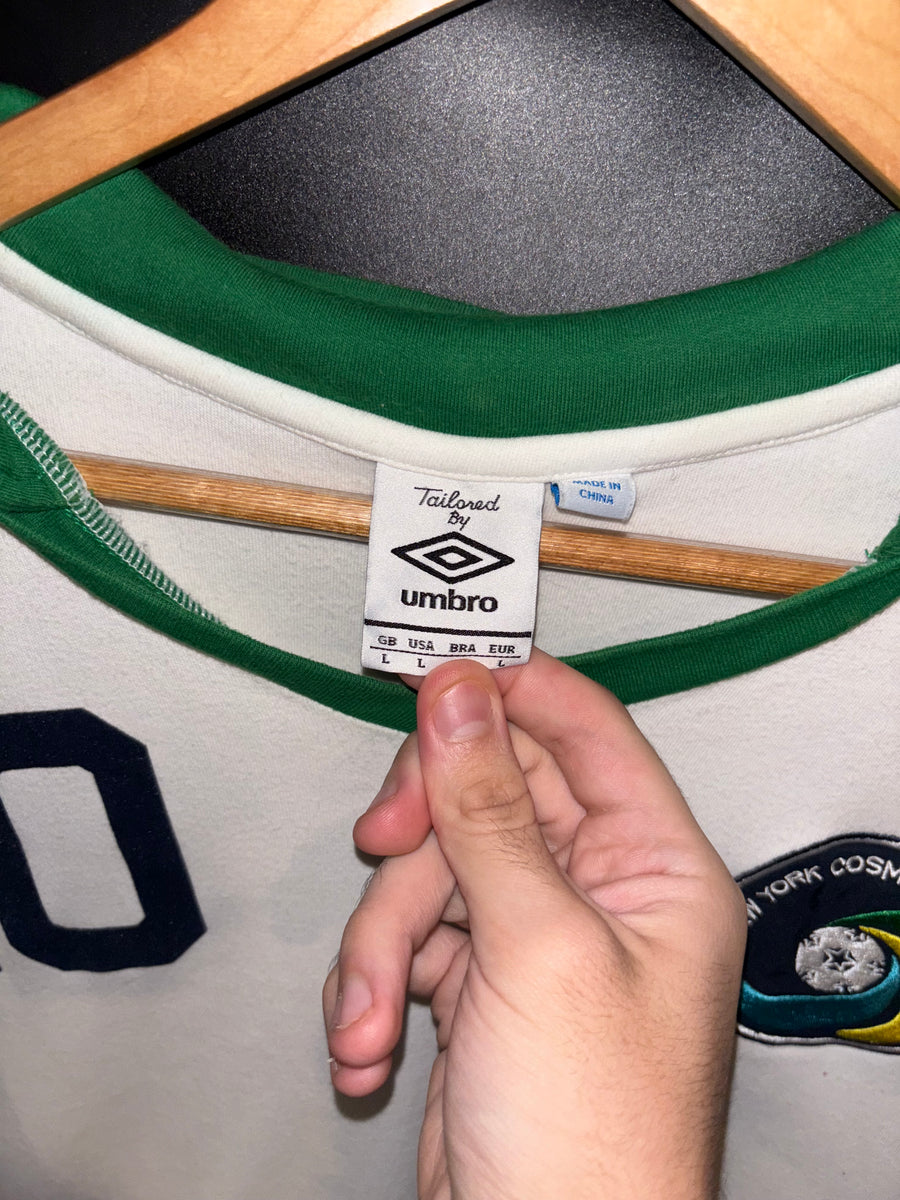 NEW YORK COSMOS PELE ORIGINAL RETRO Size L